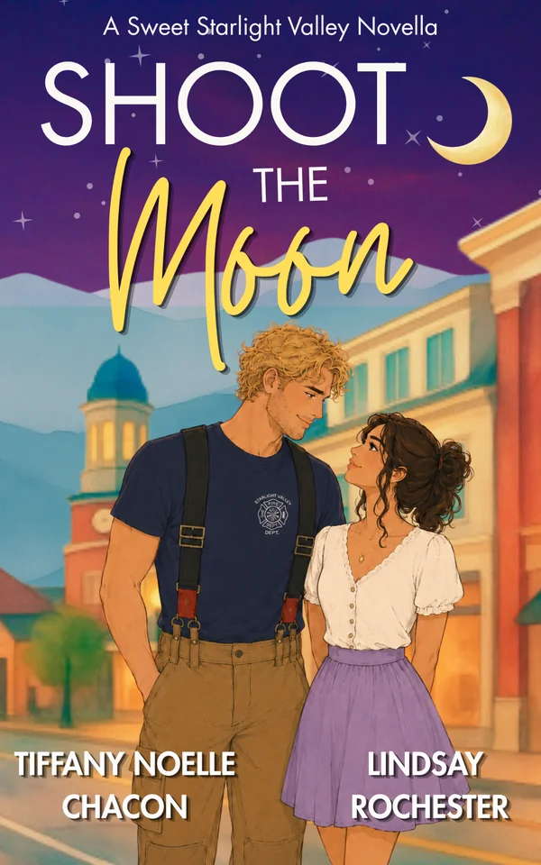 Shoot the Moon book cover by Tiffany Noelle Chacon and Lindsay Rochester